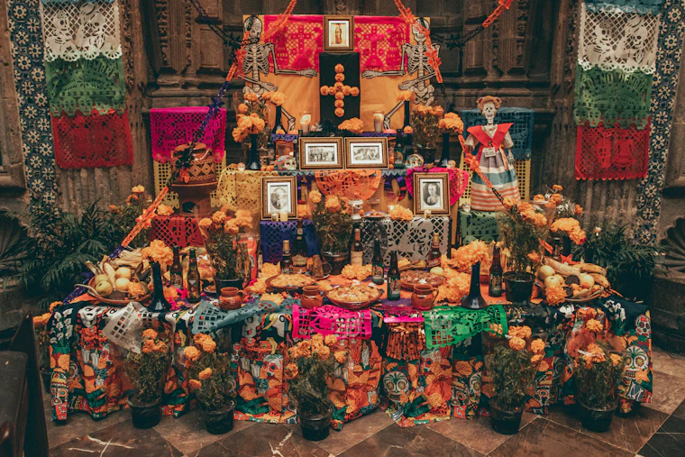 A Día de Muertos ofrenda