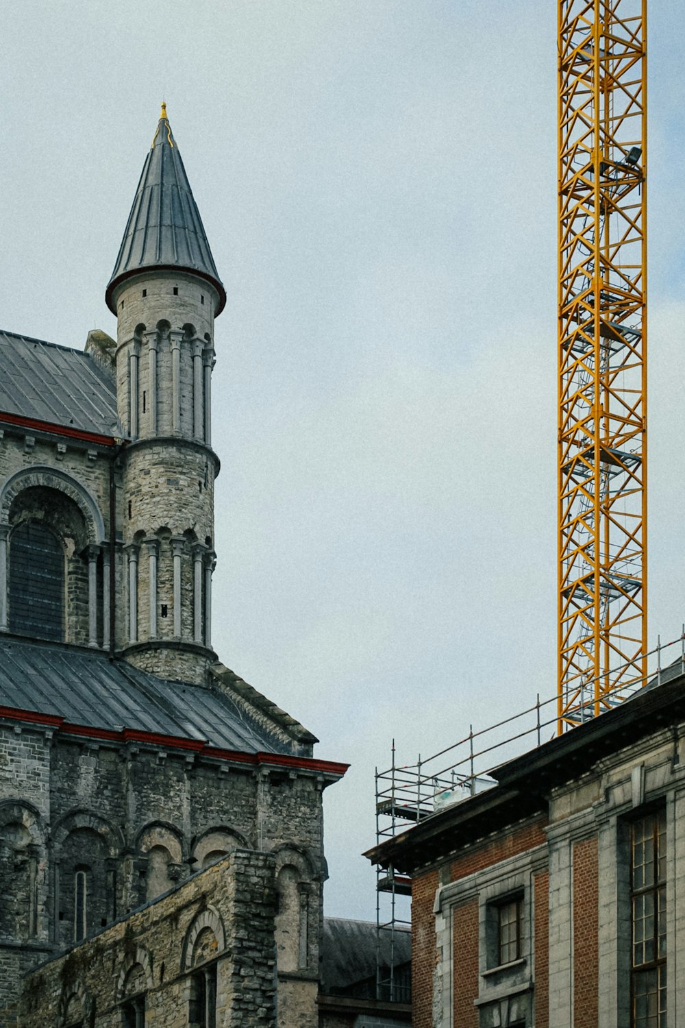 a building with a tower