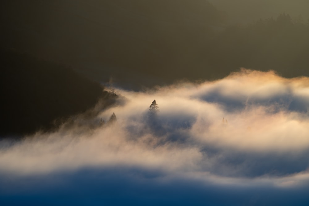 a group of clouds