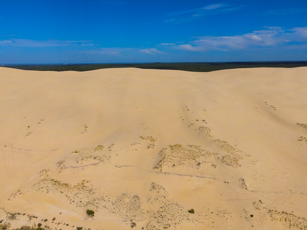 a large desert landscape