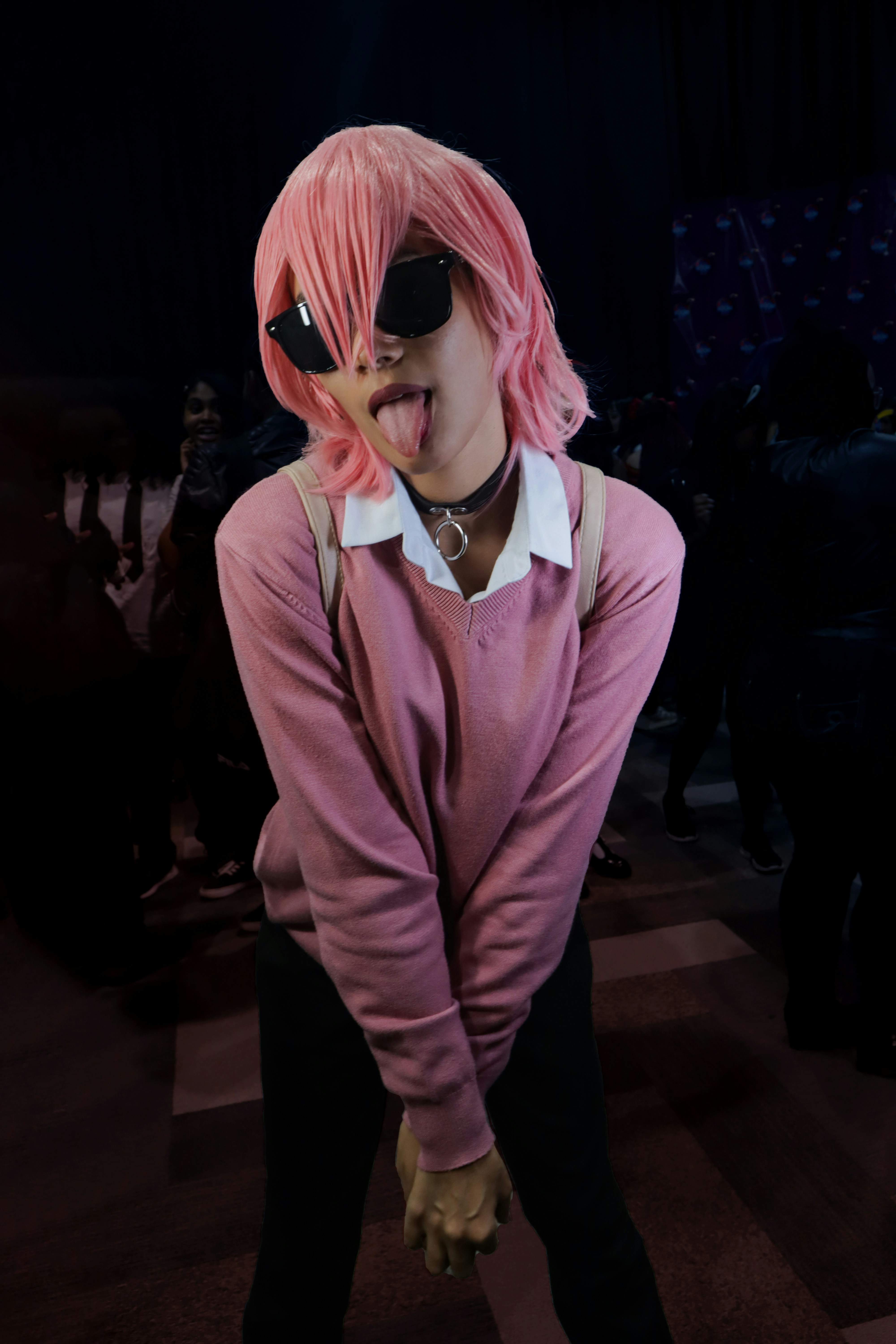 Pink fashion editorial