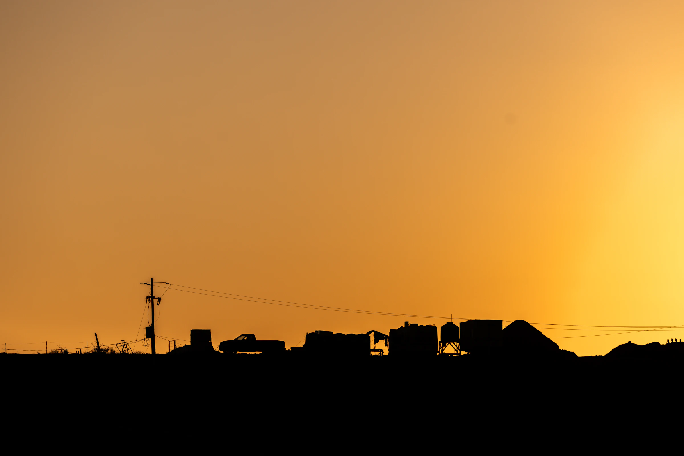 Evening over the Pacific corridor near Todos Santos