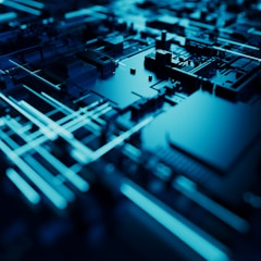 a close-up of a server