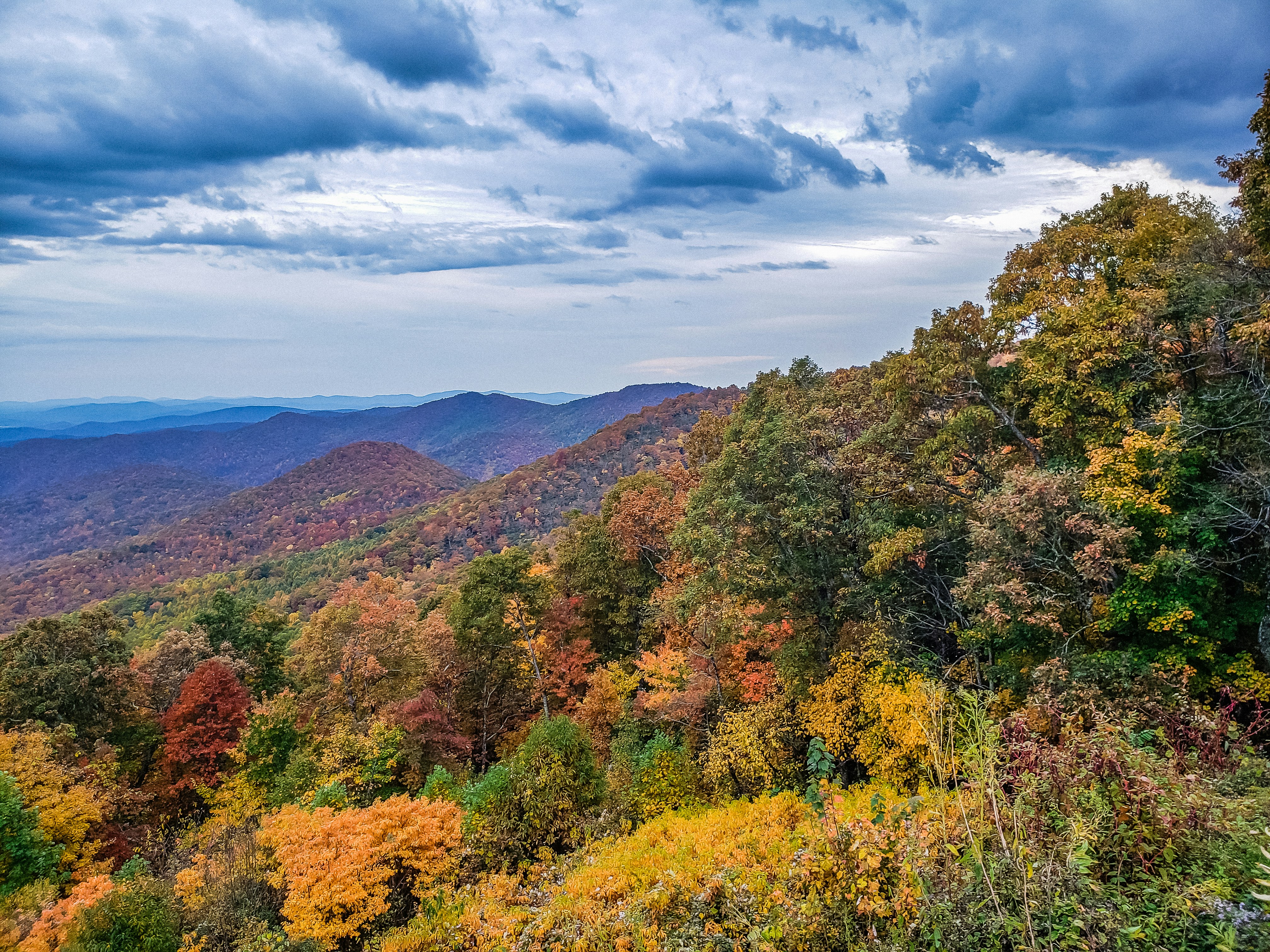 Unsplash의 무료 블루리지 산맥 이미지