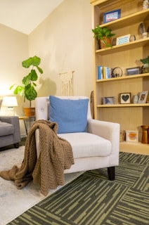 a chair in a room