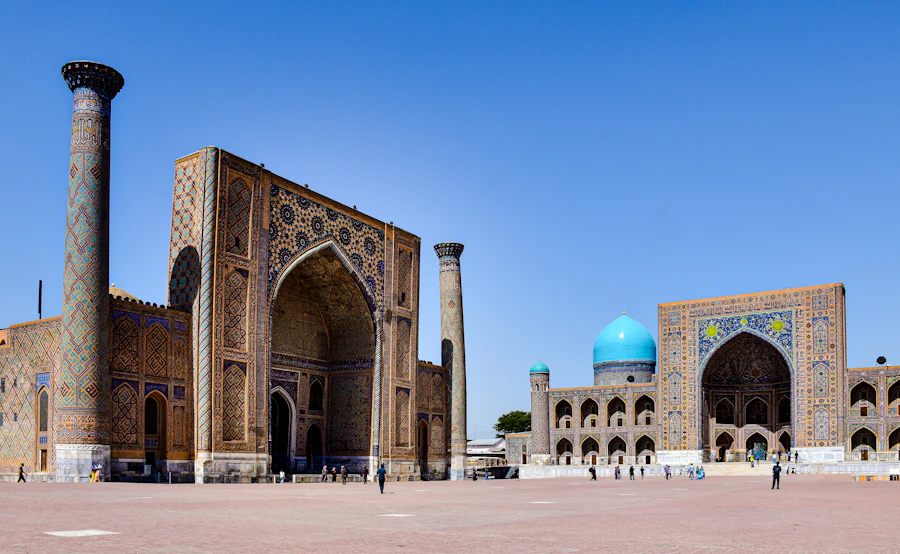 Registan di Samarkand, Uzbekistan