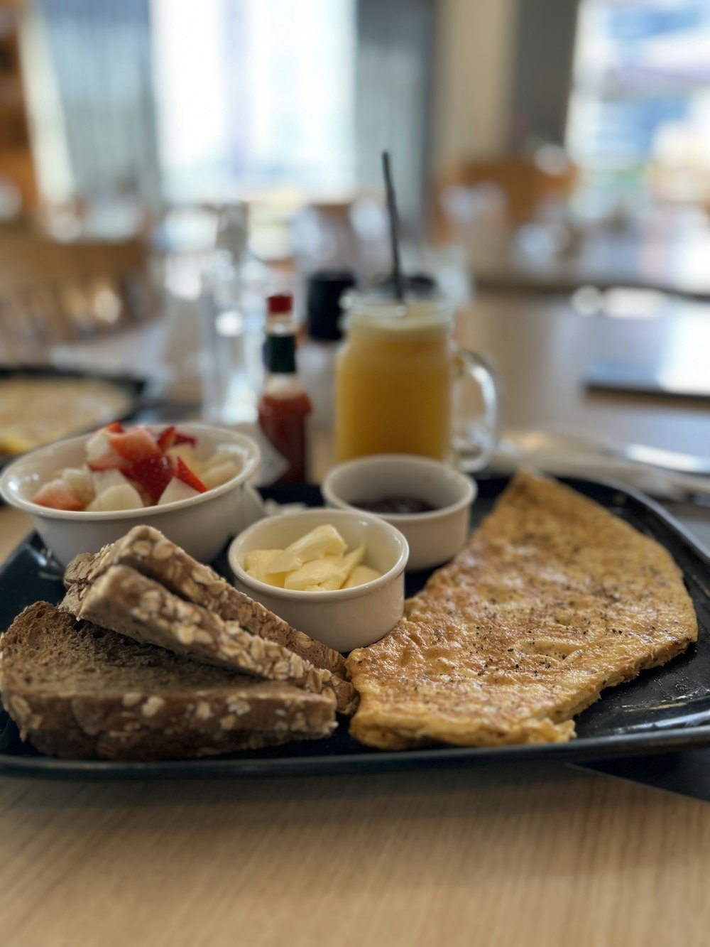 a plate of food