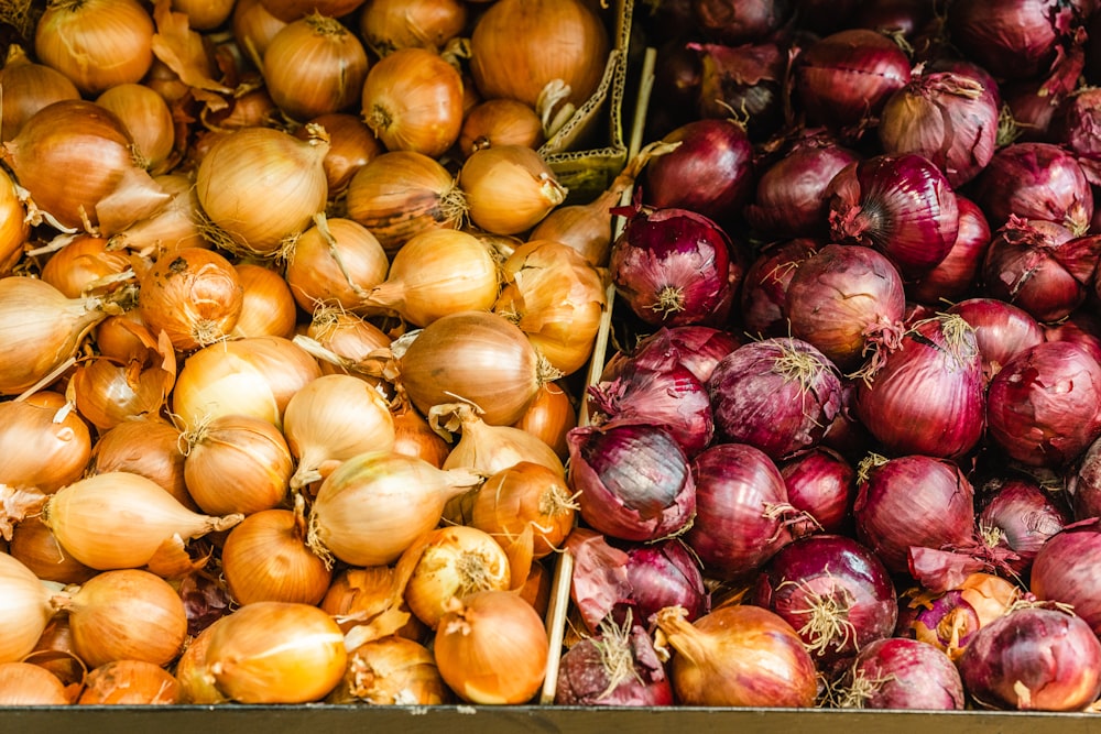 a pile of beets