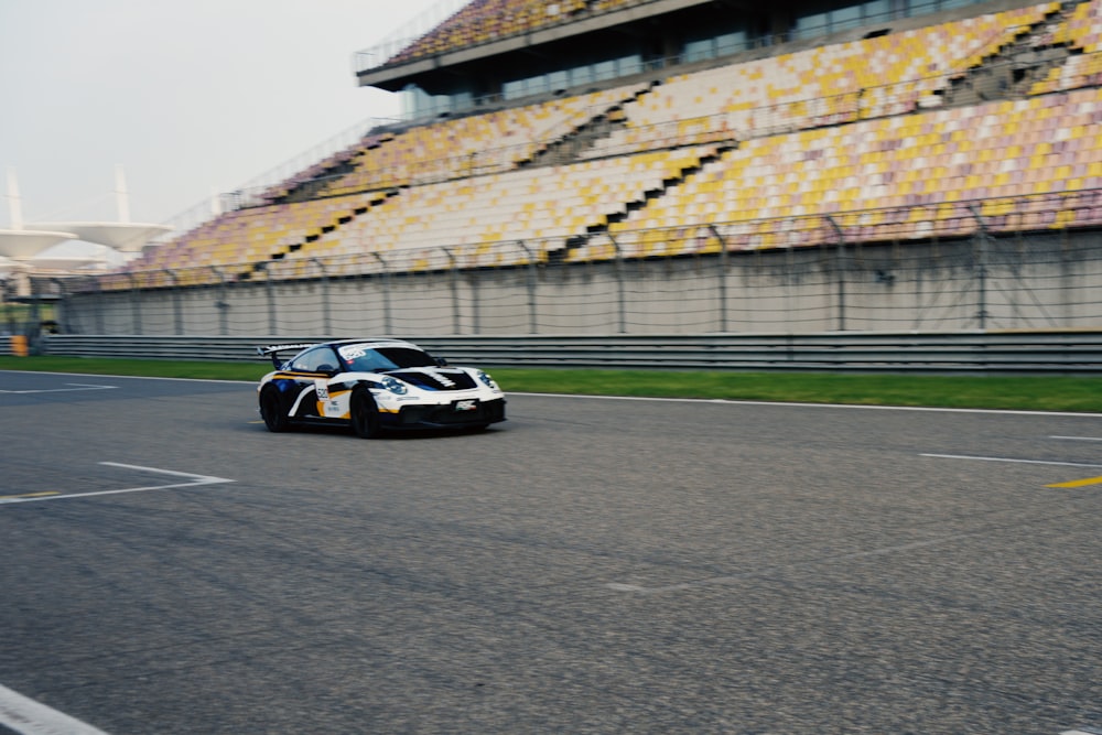 a race car on a track