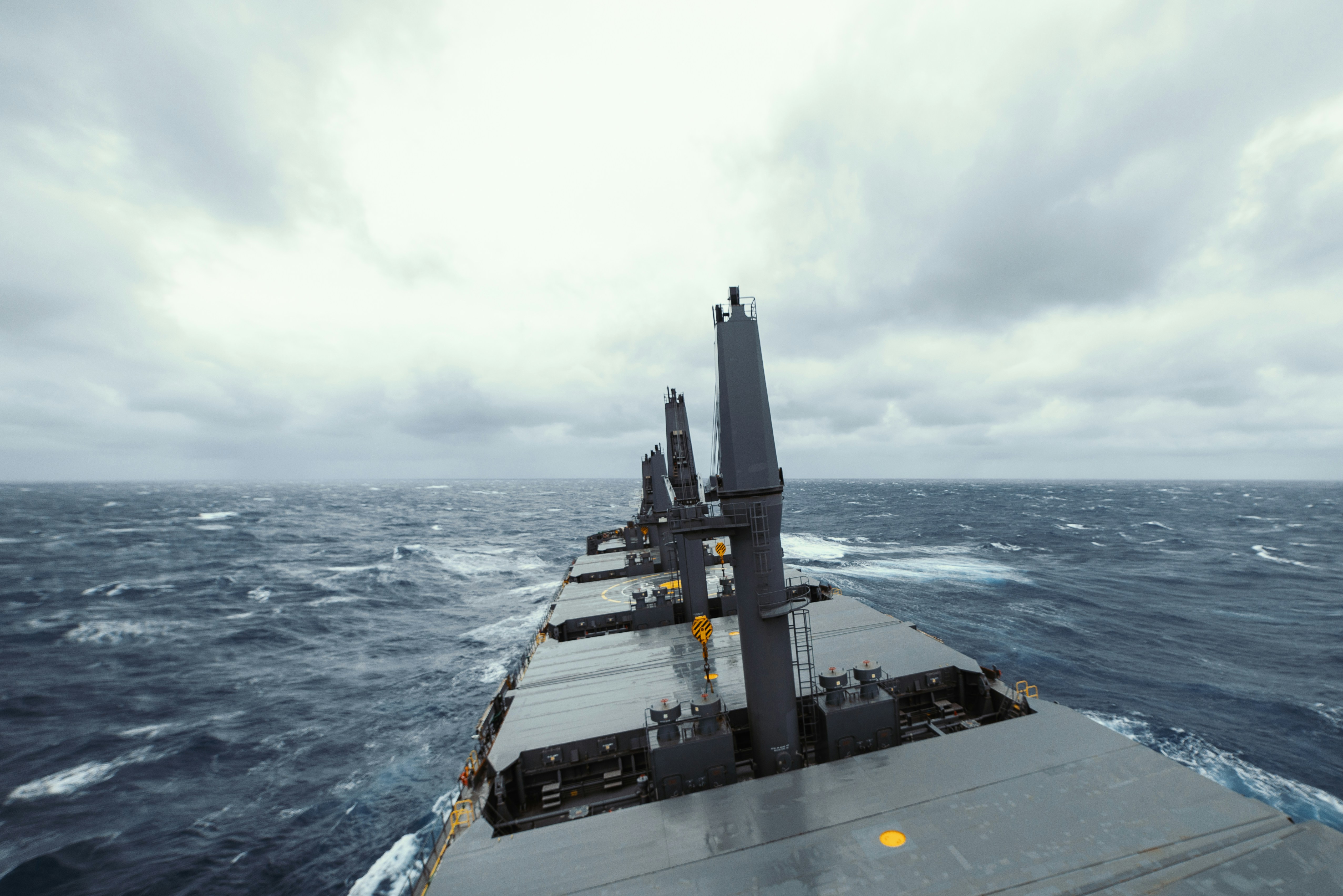 a submarine on the water
