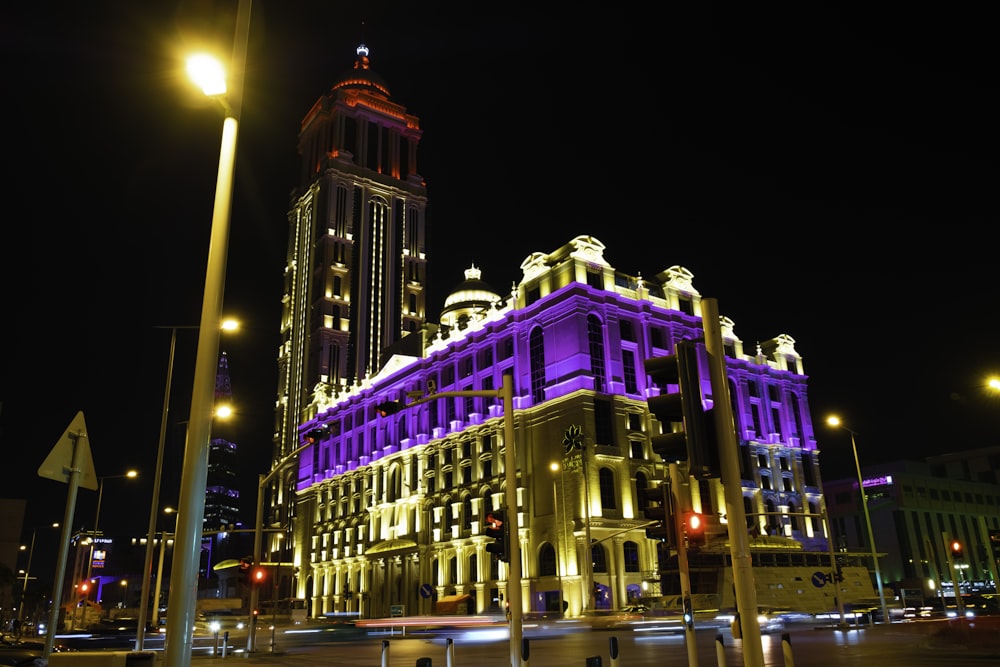 a building with a tower