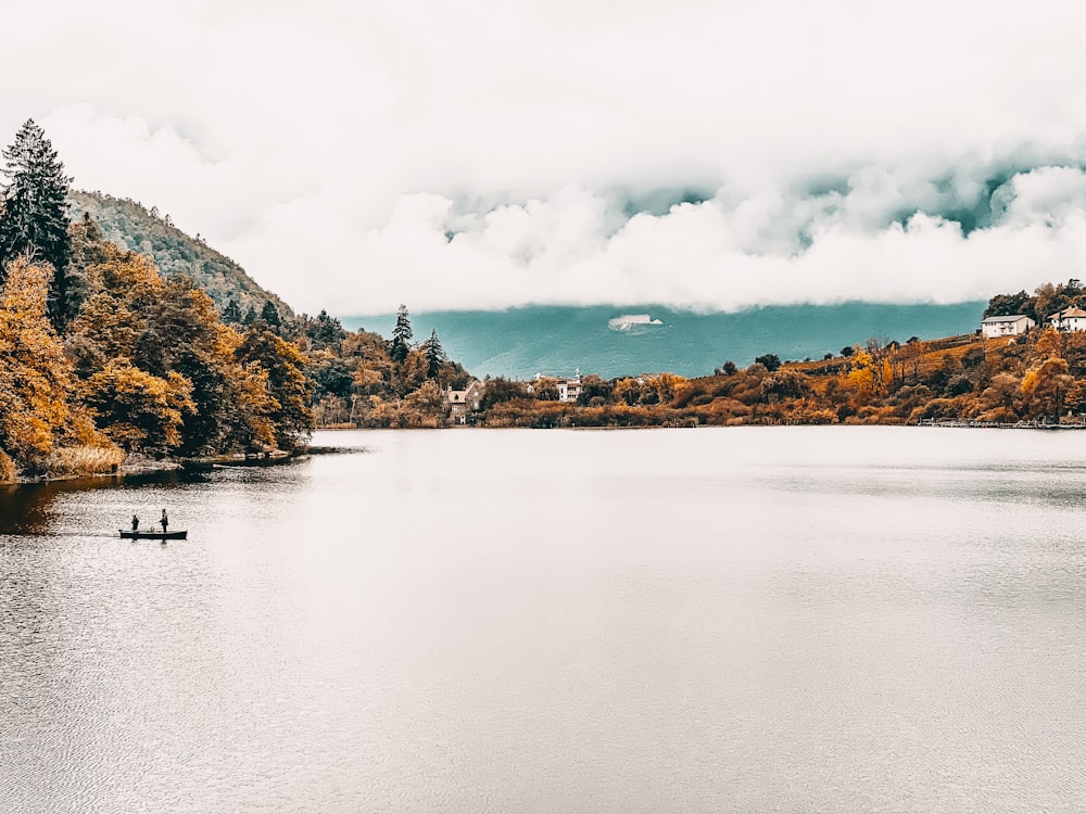 a boat on the water