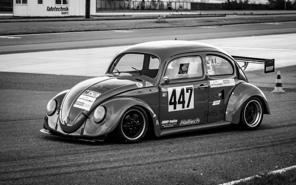 a race car on a track