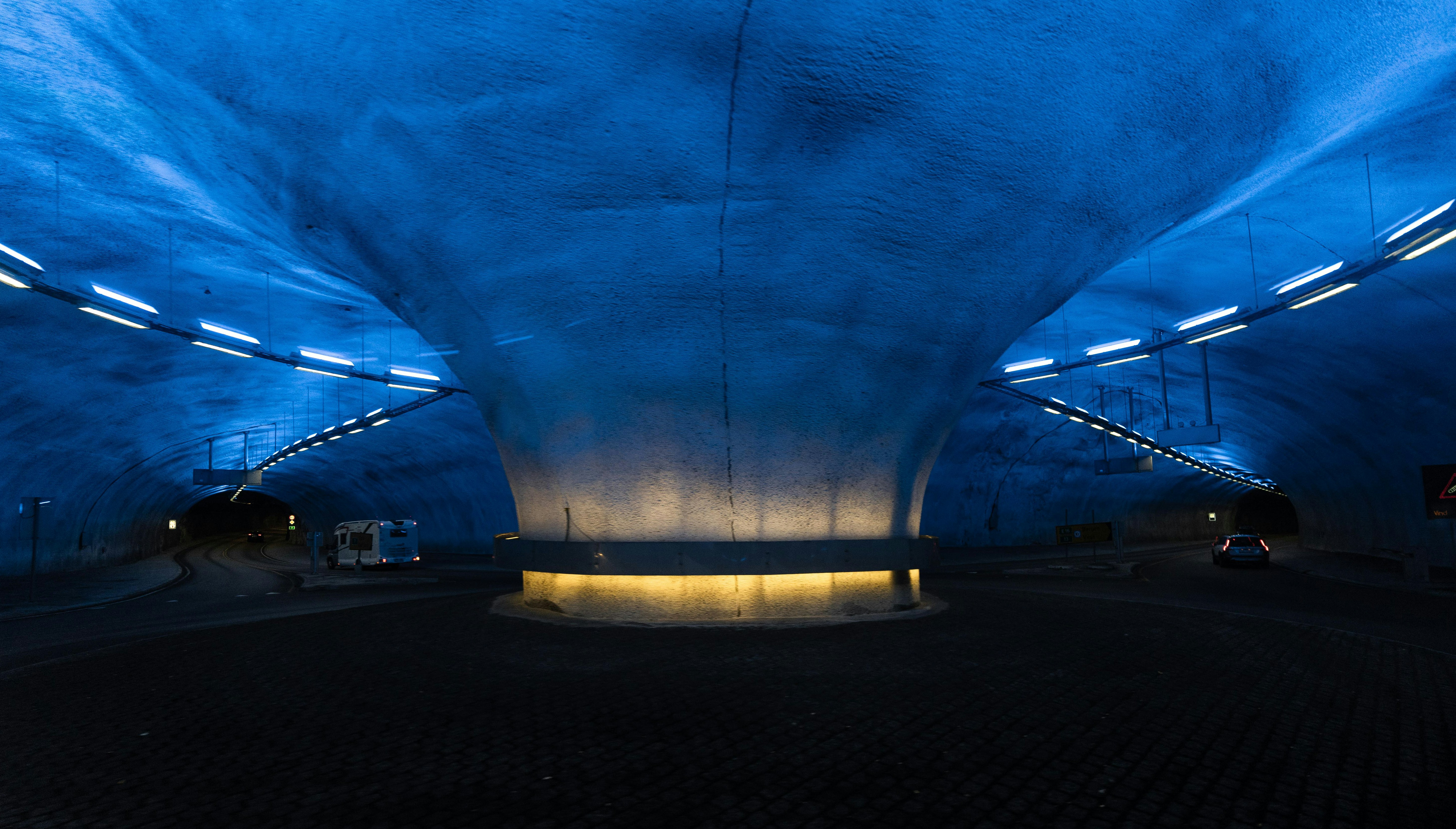 a large space ship at night