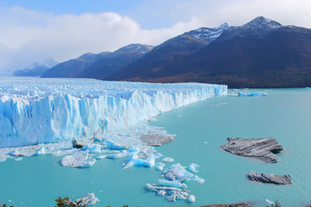 Geleira Perito Moreno perto de El Calafate