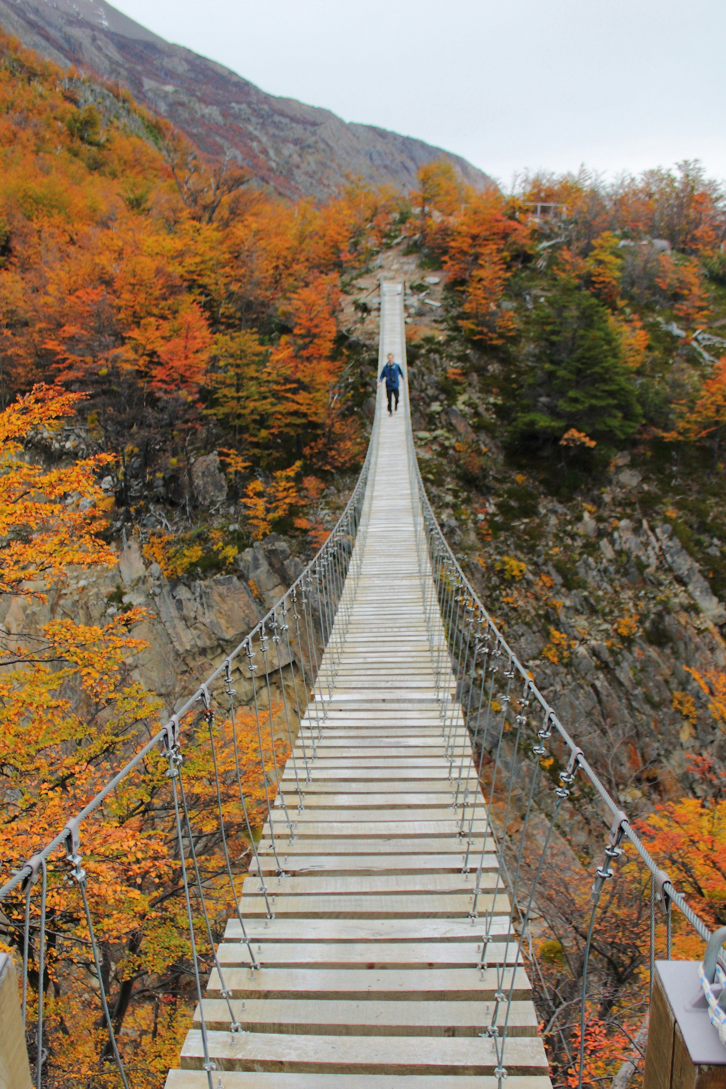 a person walking up a flight of stairs