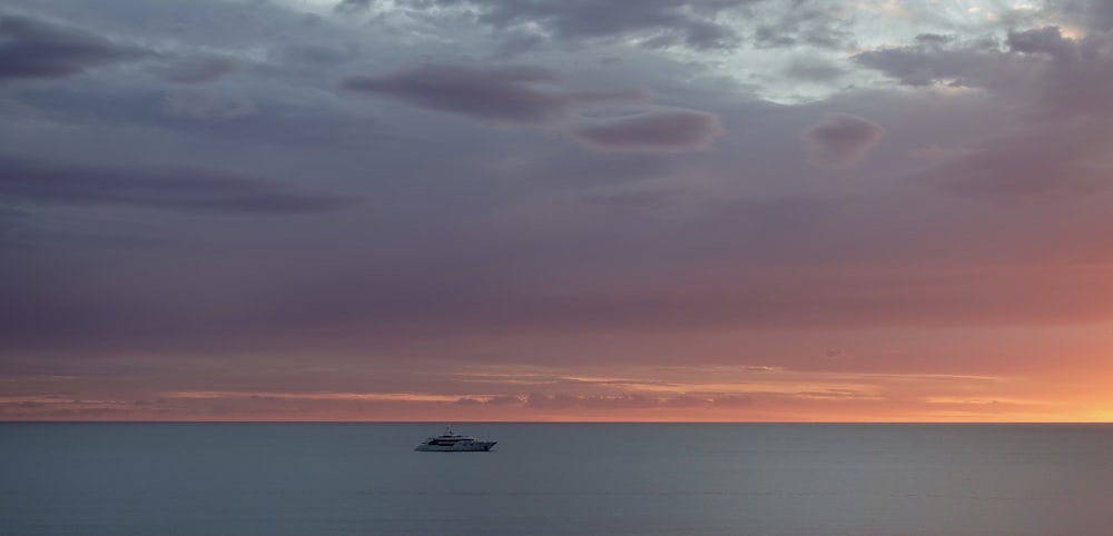 a boat in the water