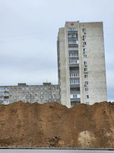 a building on a hill