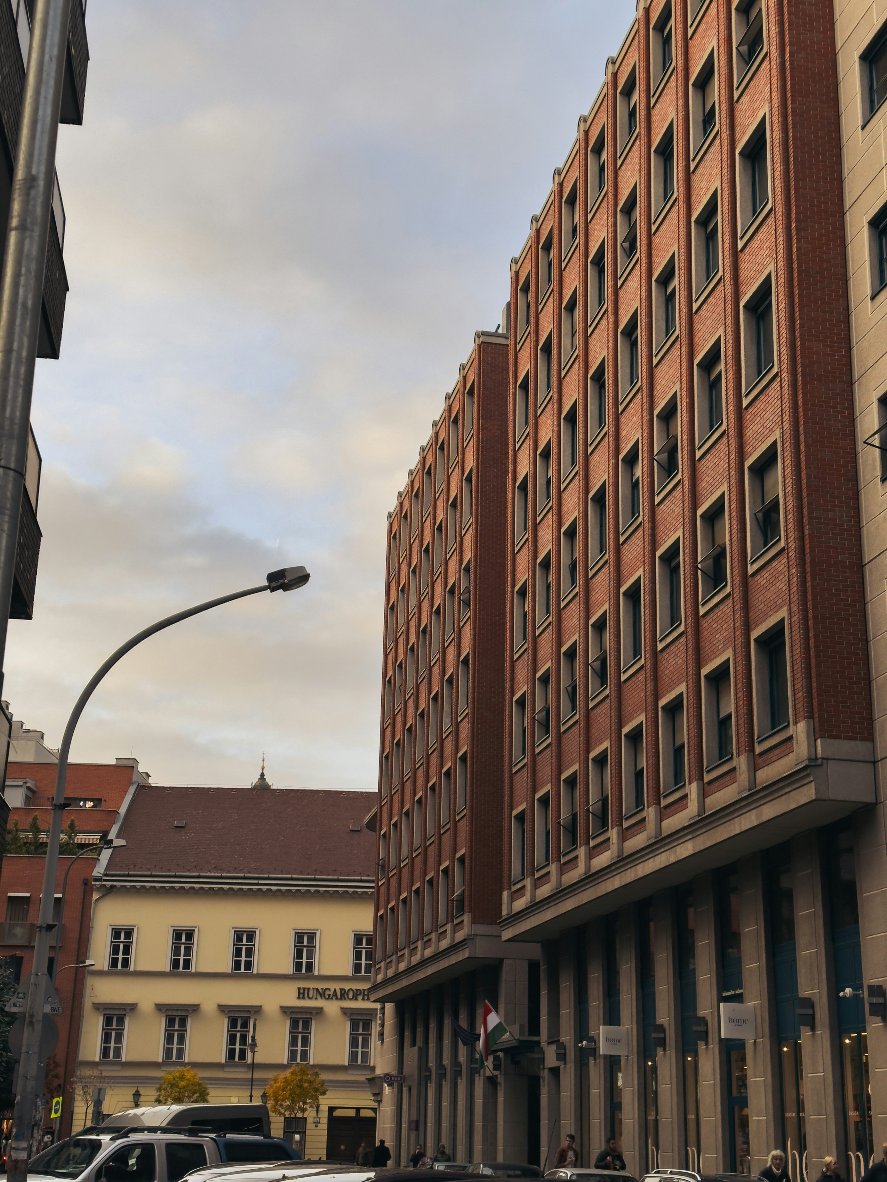 a street with buildings on either side