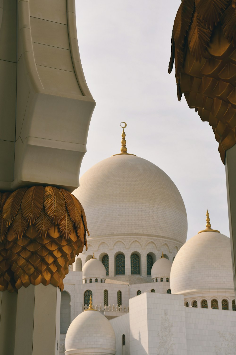 a building with domed roofs