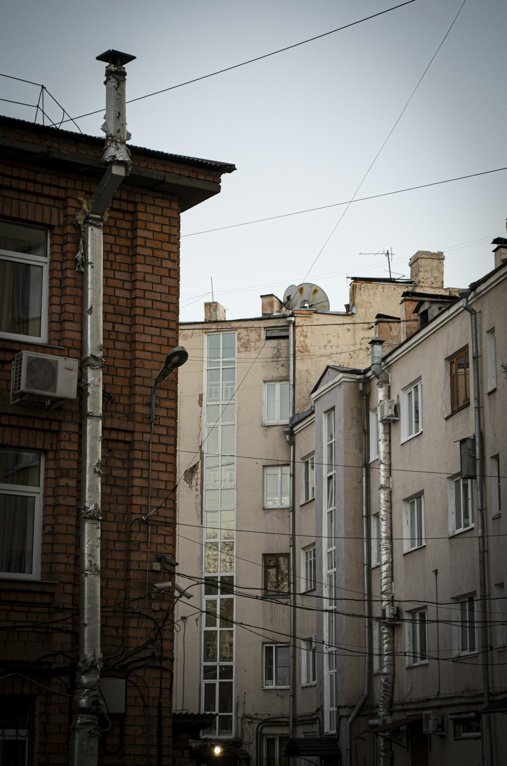 a row of buildings