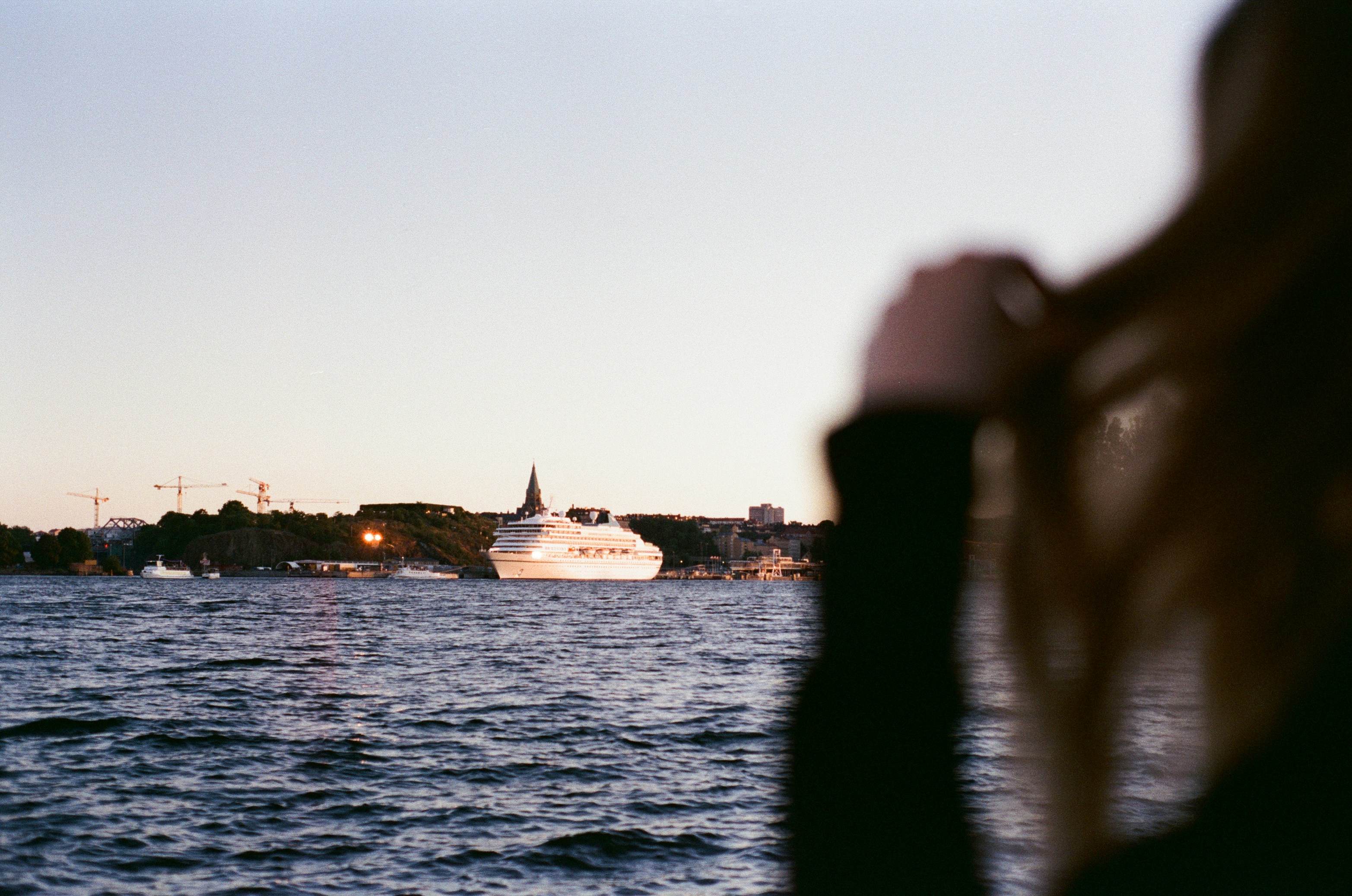 a boat on the water