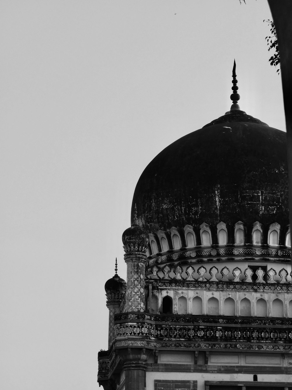 a large building with a dome