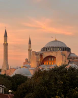 a large building with Hagia Sophia