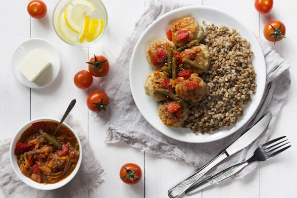 Turkse Köfte met Couscous — receptfoto