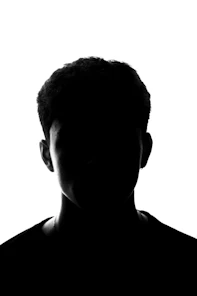 back of a man's head