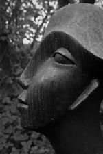 a statue of a man