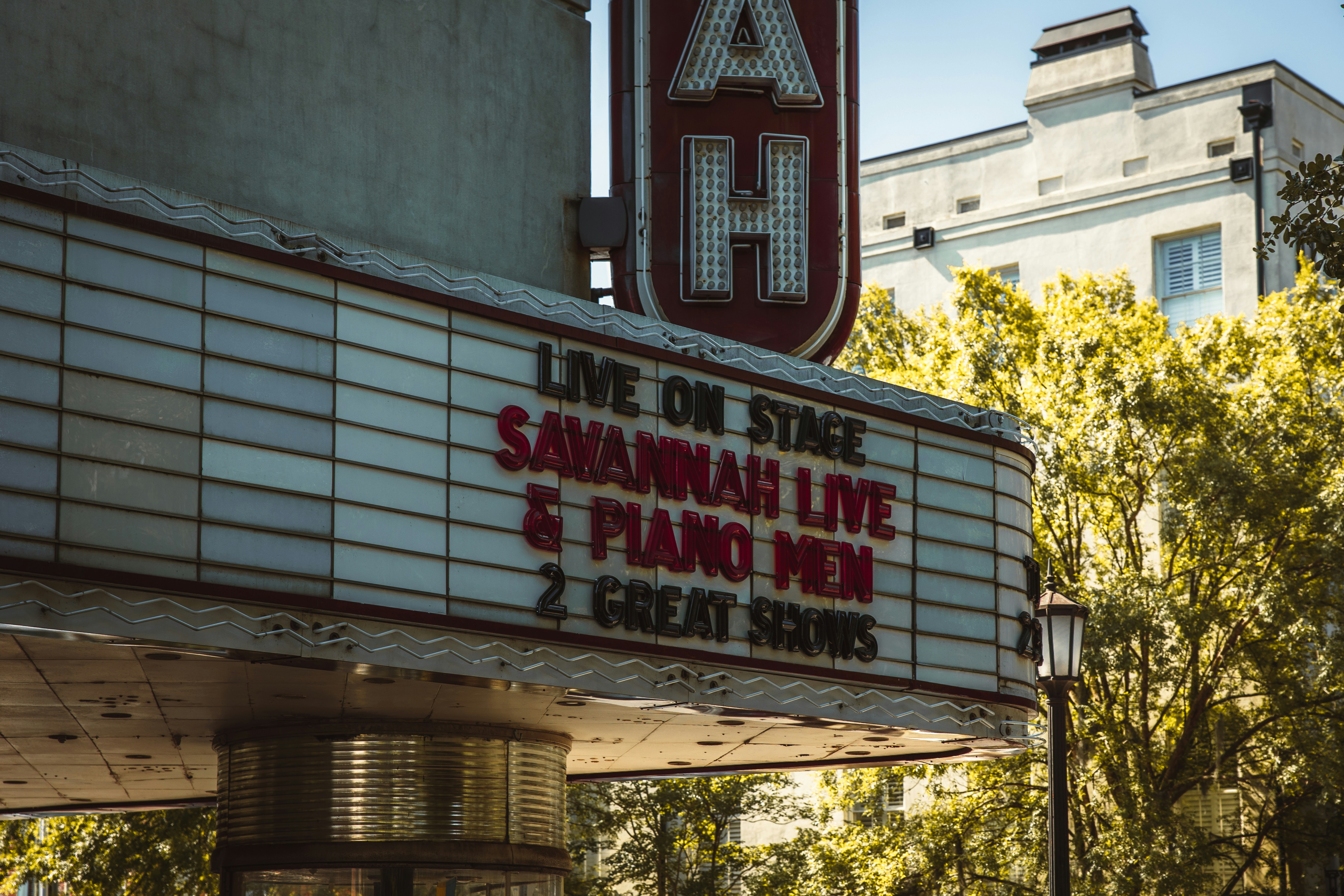 a sign on a building