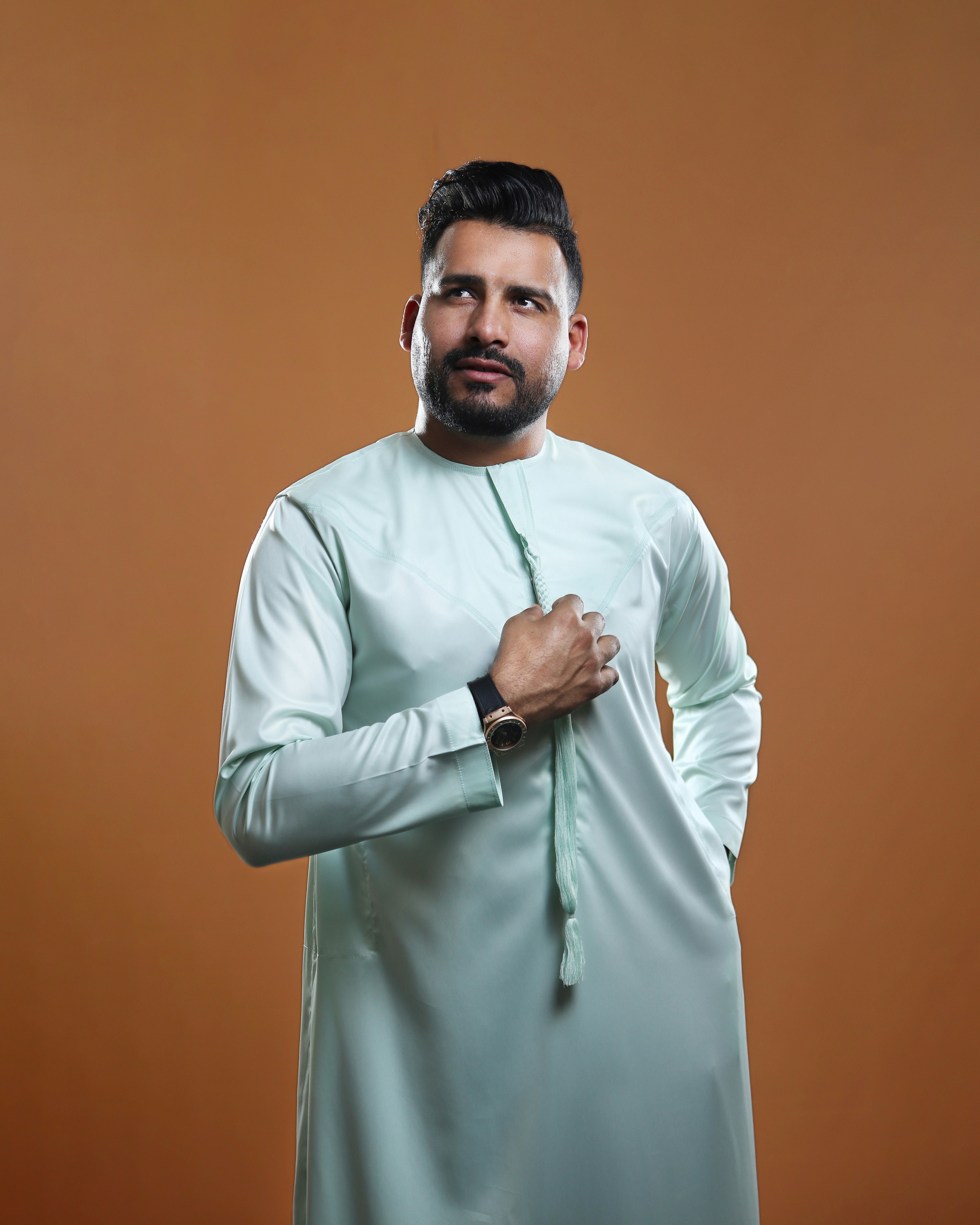 Fusion salwar suit with mix-and-match elements