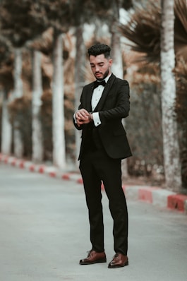 a person in a suit