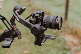 a camera on a tripod