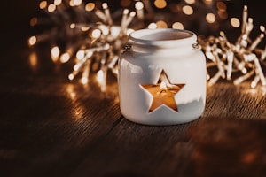 Gypsum Candle Holders