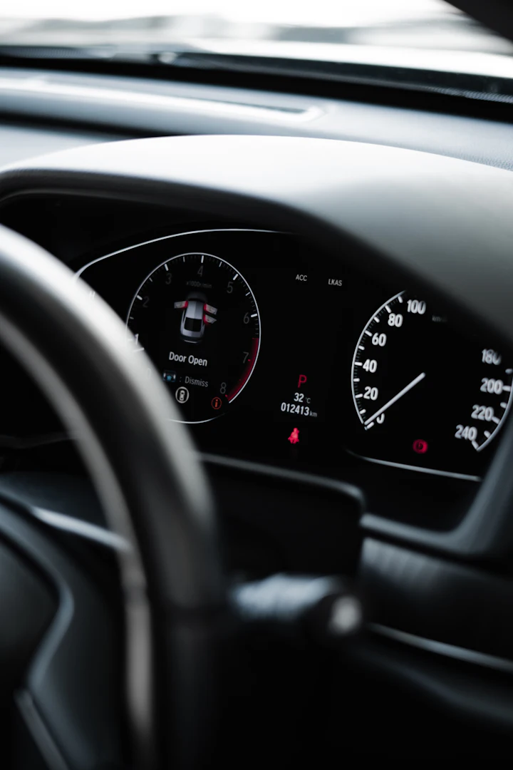 Cuadro de instrumentos de un coche