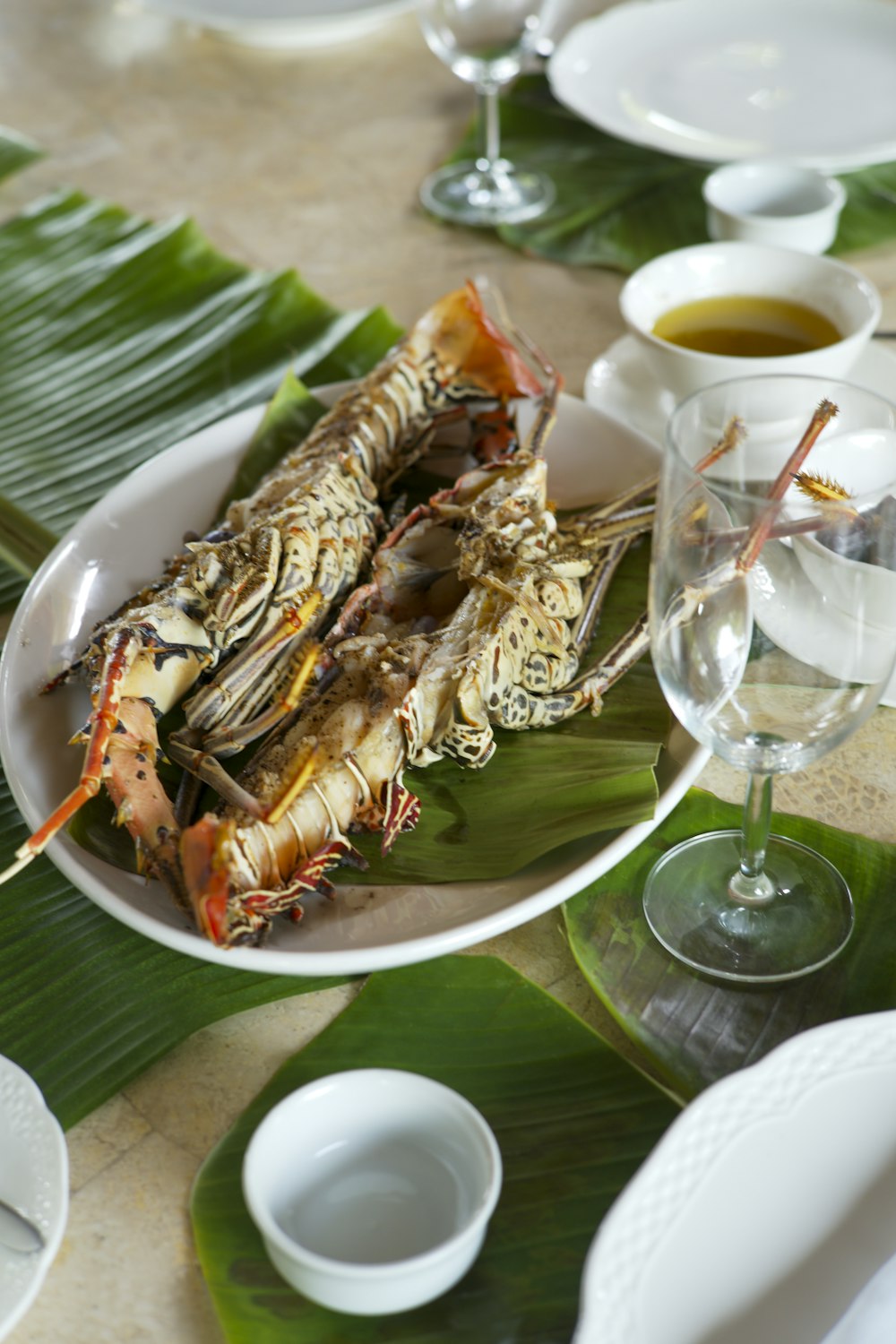 a plate of food