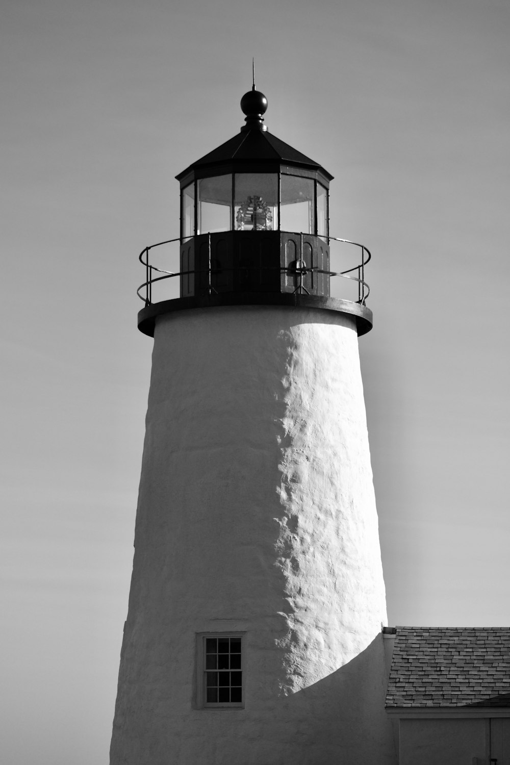 a lighthouse with a light house