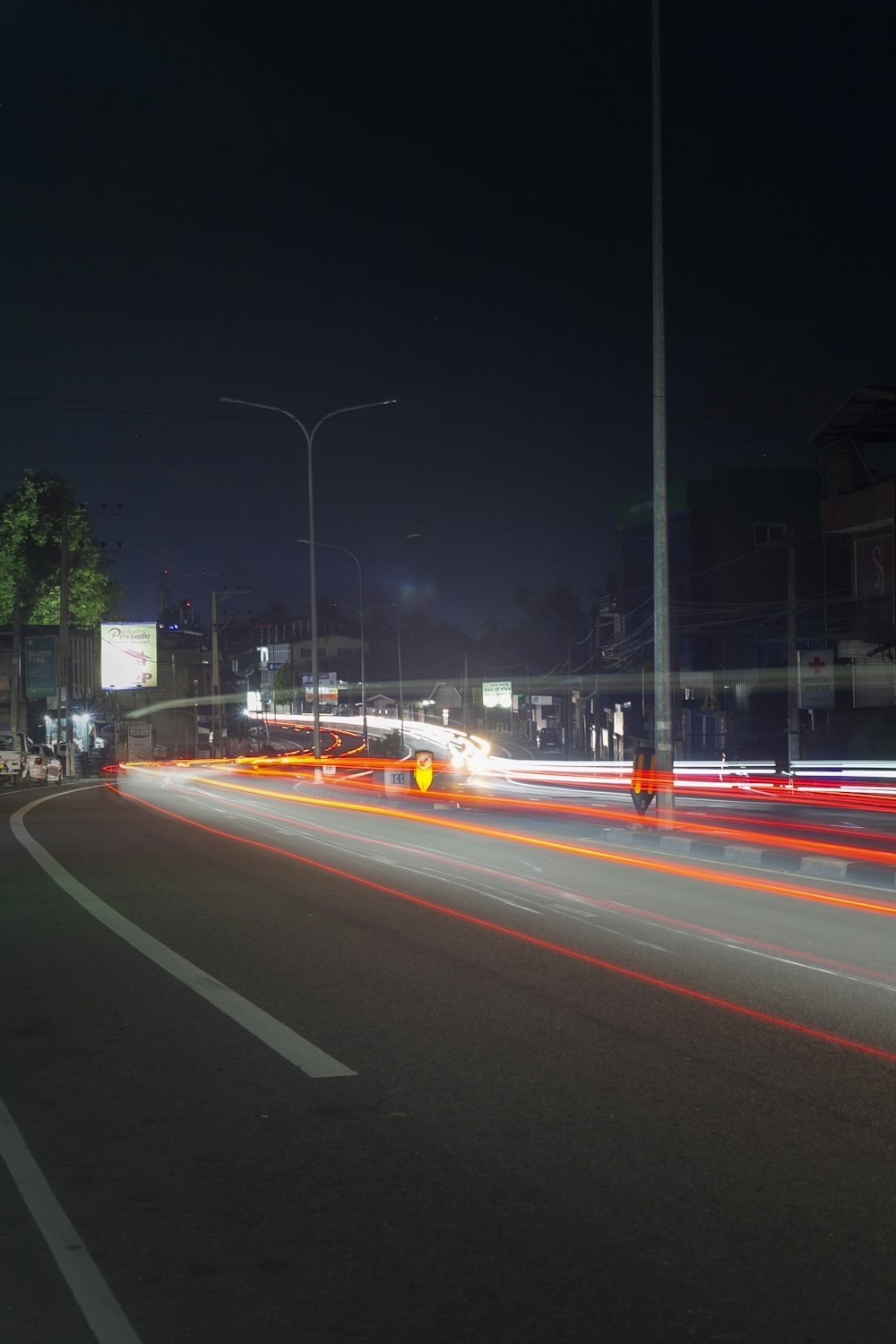 a road with cars on it