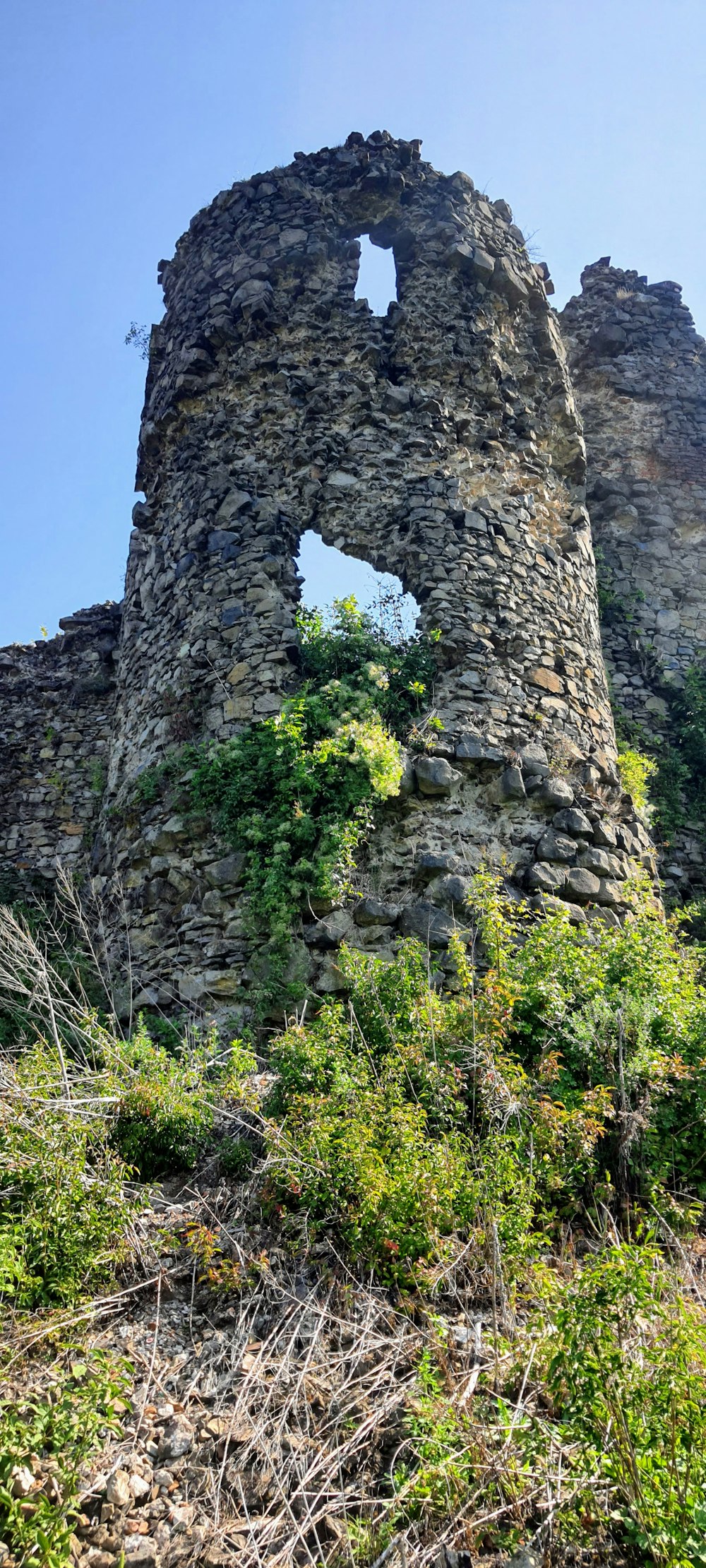 a large rock formation