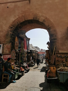 a person sitting in a street