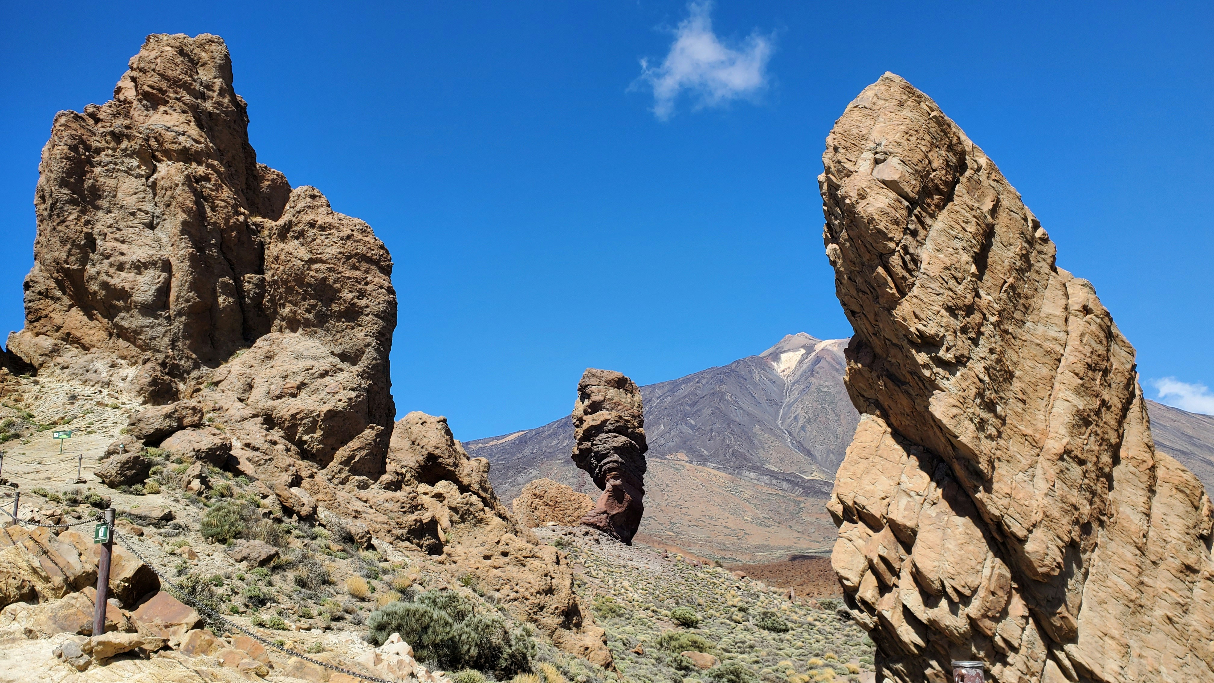 cool rock formations on Mount Teide