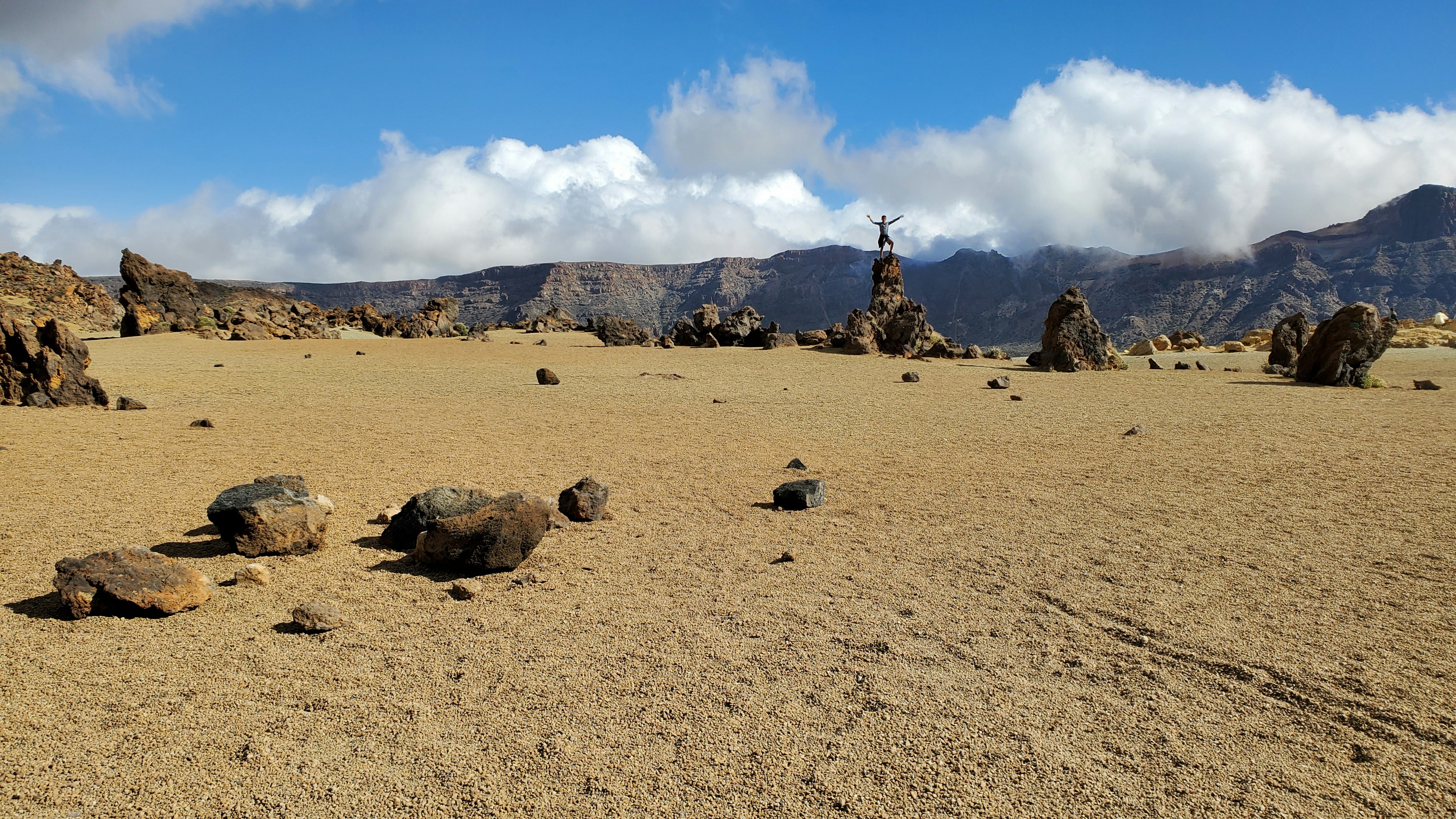 a rocky desert landscape