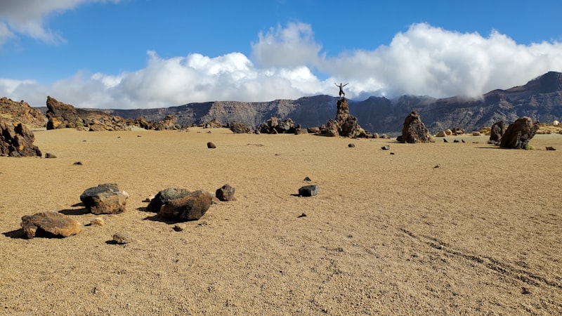 Sur le Teide, Tenerife, Espagne