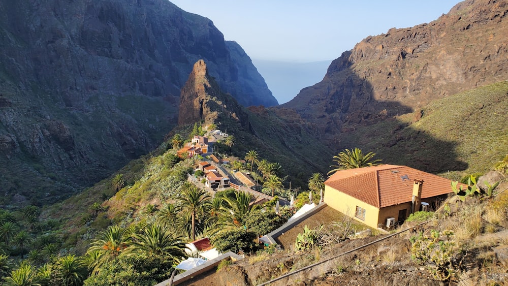 a small village in the mountains