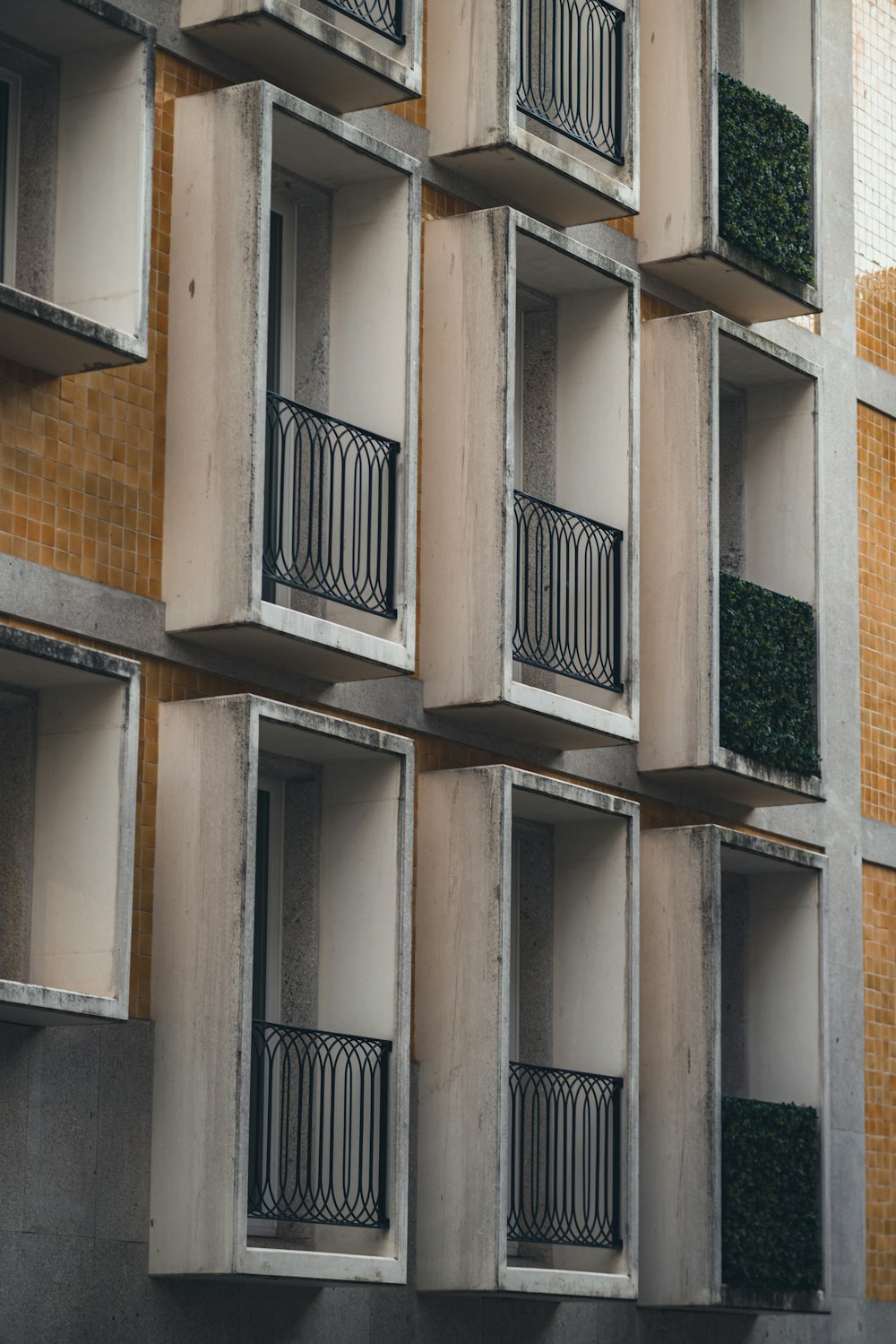 a building with multiple balconies