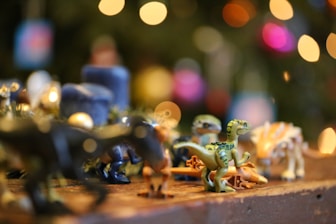 a group of toy figurines