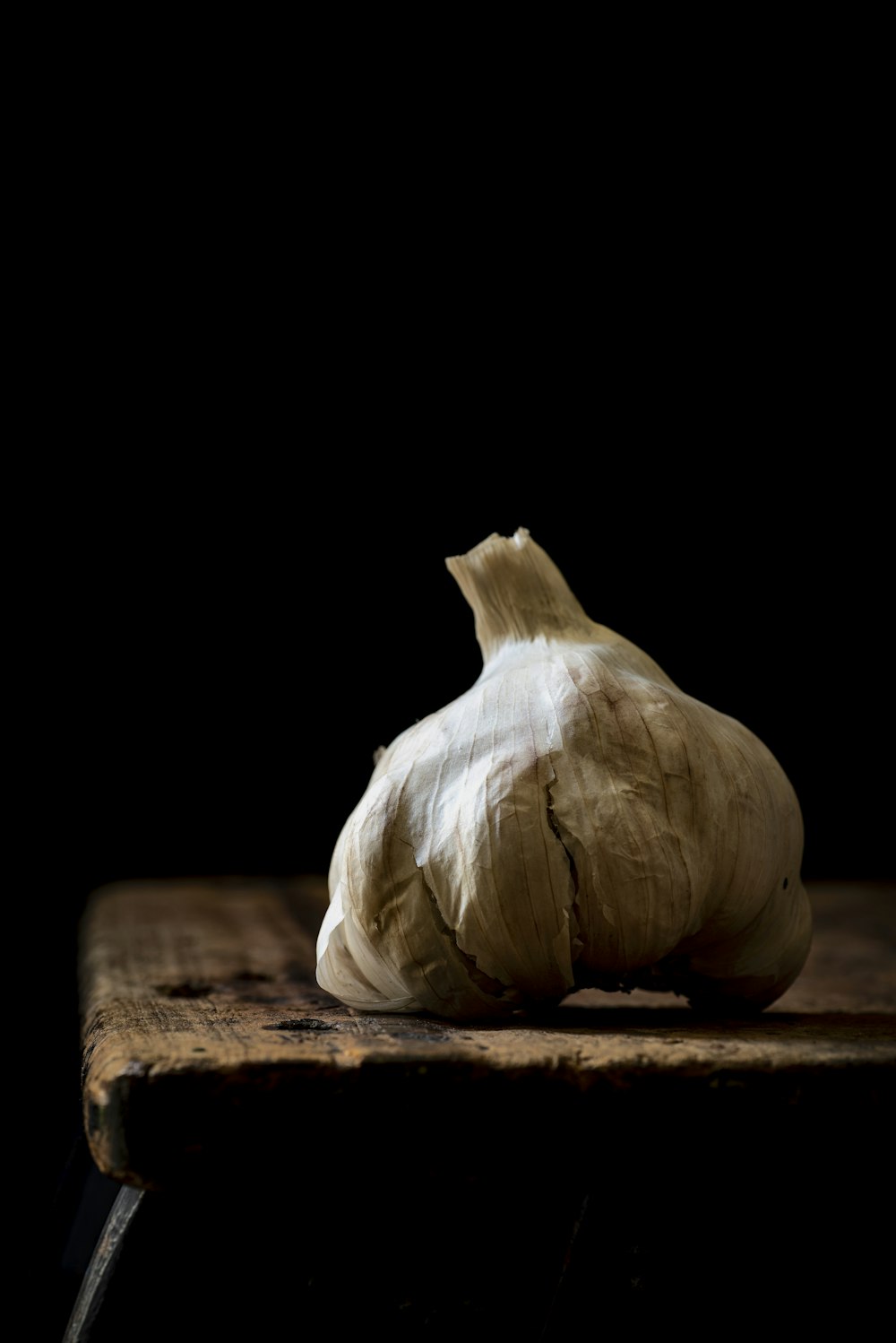 a garlic on a table