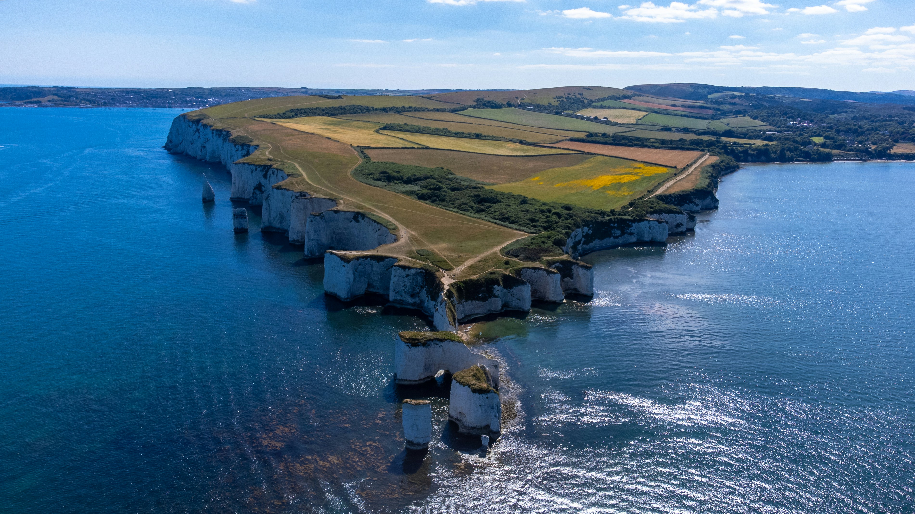 Old Harry Rocks, Dorset, South Coast of United Kingdom